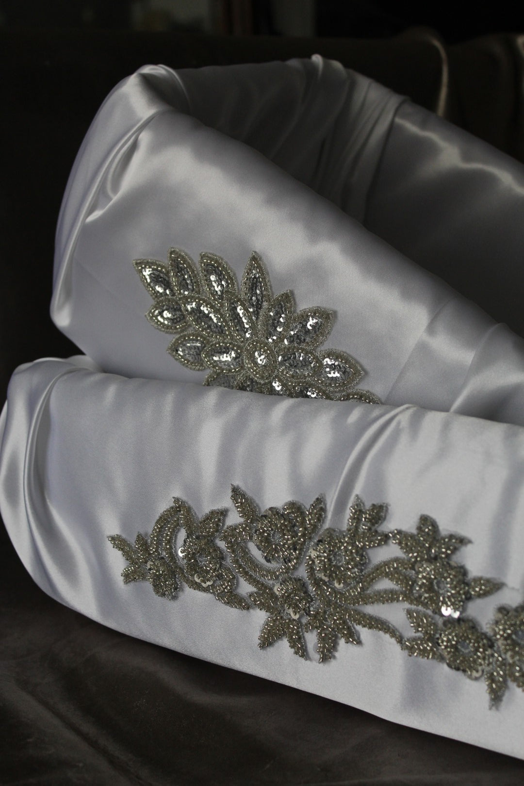 Ensemble de trousseau Blanc Brillant
