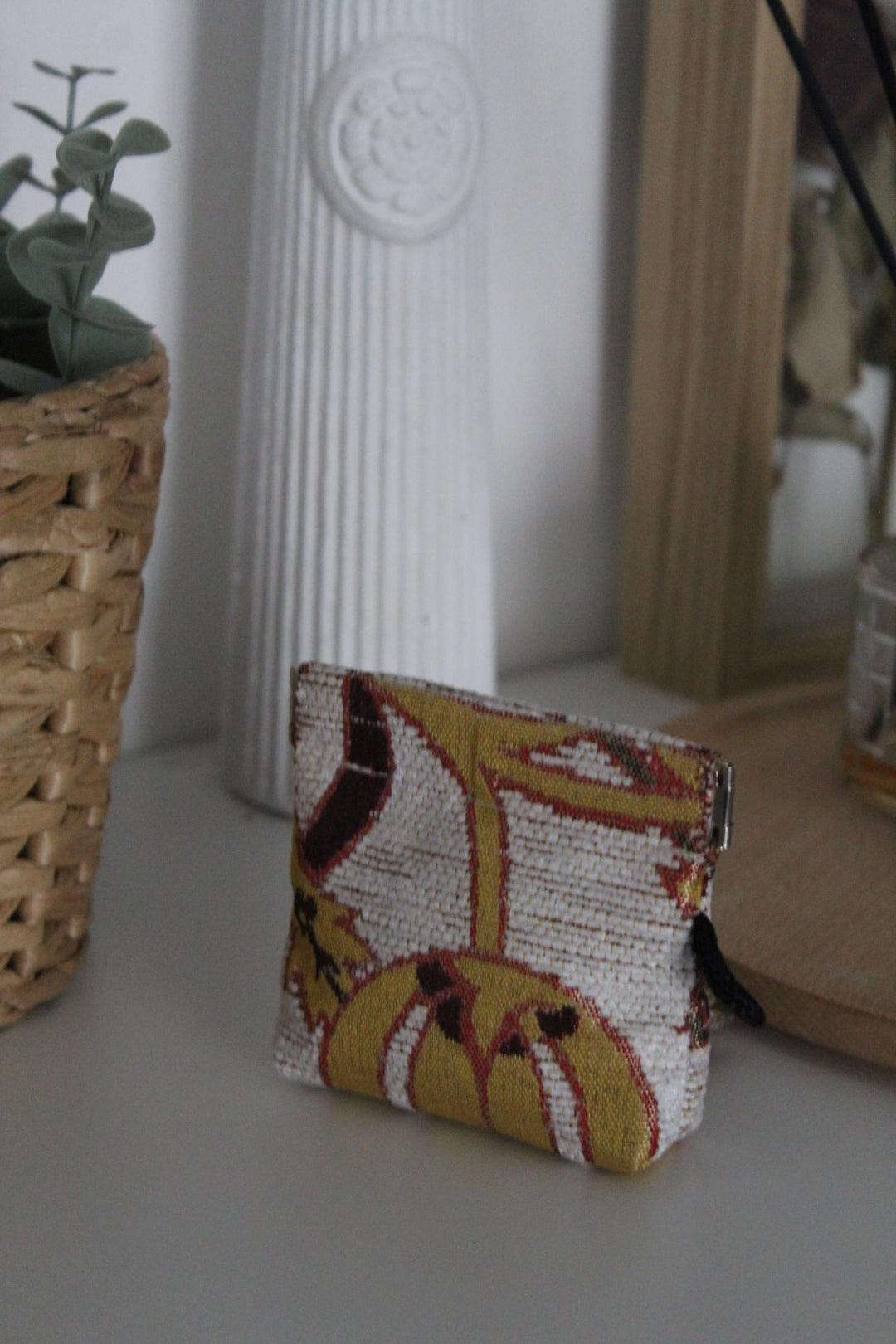 Tugram - Porte-Monnaie en Tissu de Tapis Turc